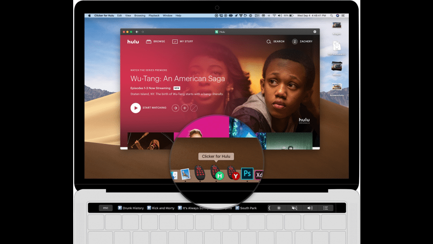 Hulu app on mac